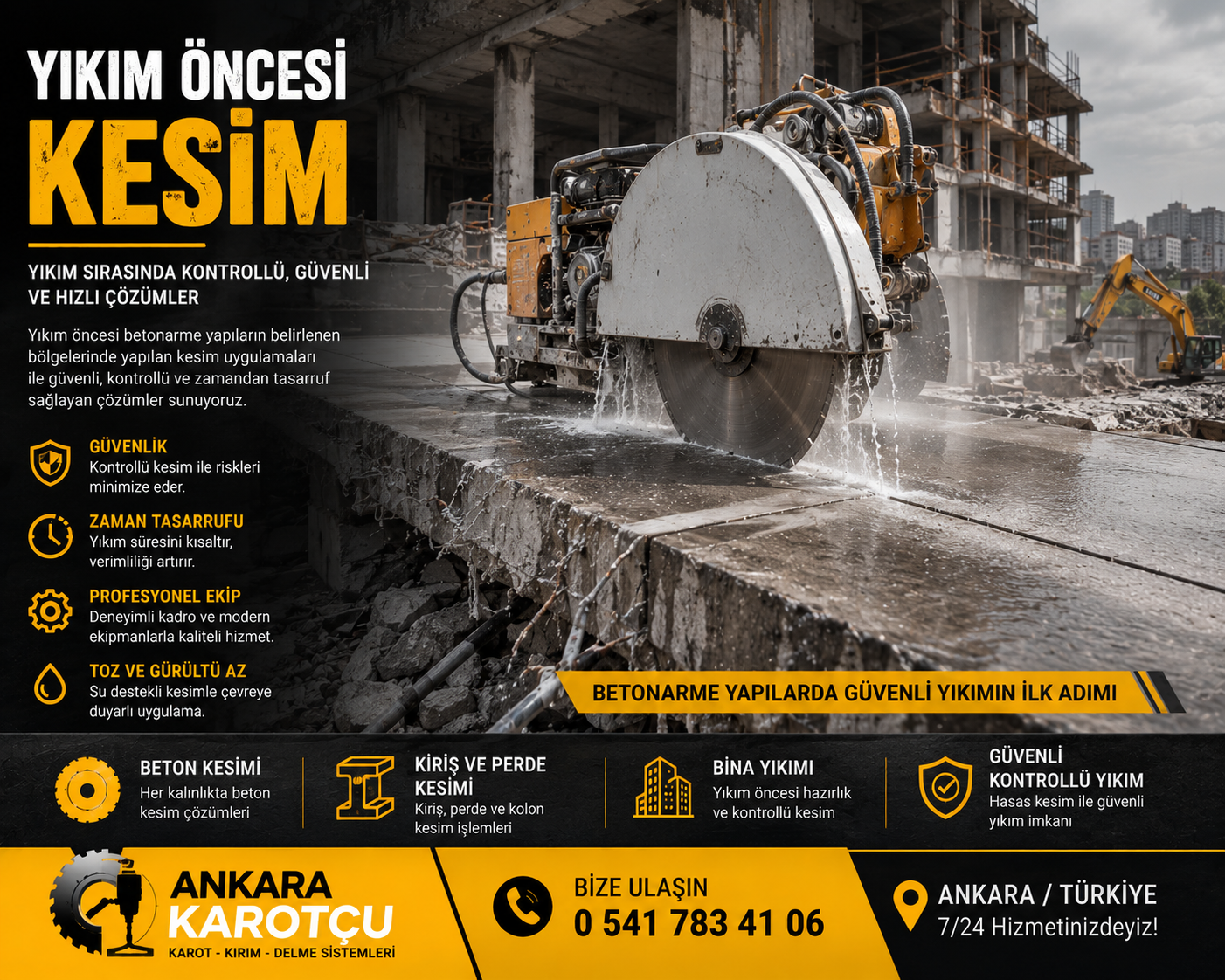 YIKIM ÖNCESİ KESİM